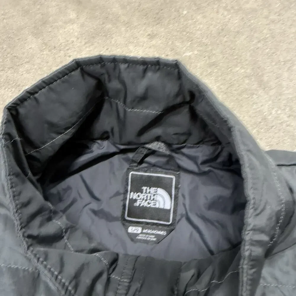 The North Face Puffer Jacket Mens Black Junction Insulated Full Zip Small